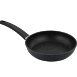 24cm Aluminium 3 Layer Non-Stick Frypan - Stone Grey