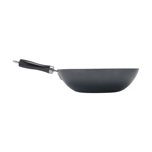 30cm Carbon Steel Non-Stick Stir-fry Wok